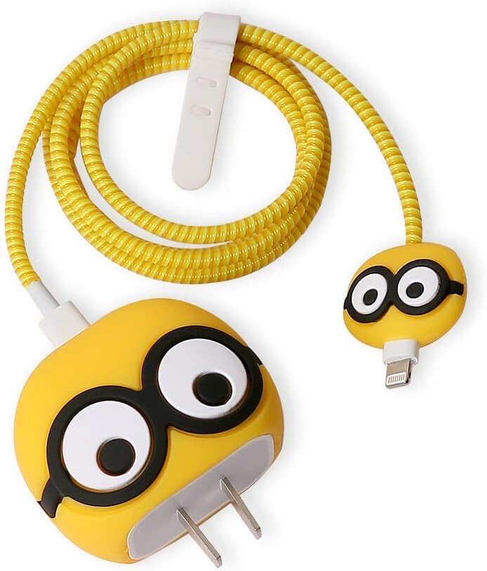 Minion Henchman 18W/20W iPhone Charger Cover – Playful Protection with Cute Design