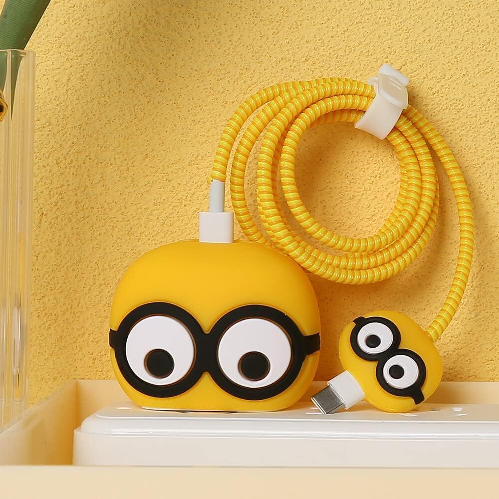 Minion Henchman 18W/20W iPhone Charger Cover – Playful Protection with Cute Design