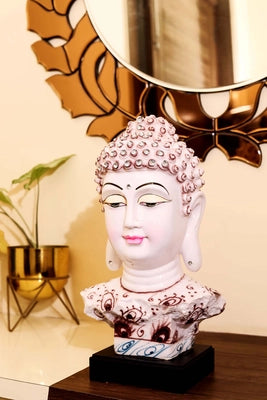 Peaceful Buddha Statue (Size: 17cm*19cm*30cm)