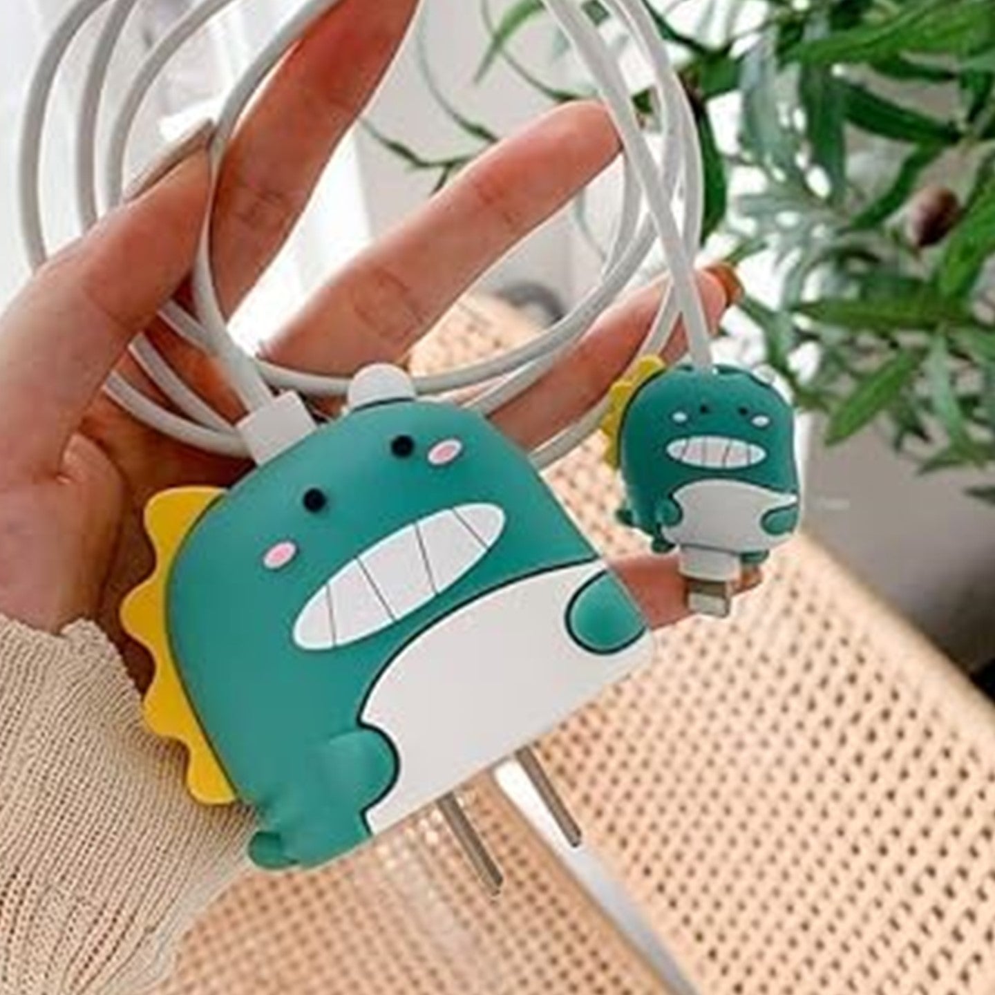Dragon 18W/20W iPhone Charger Cover – Playful Protection with Cute Design