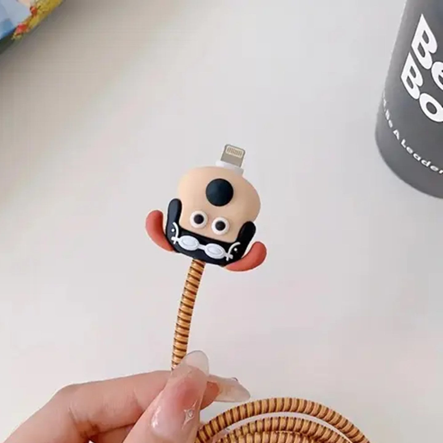 Flying Dog 18W/20W iPhone Charger Cover – Playful Protection with Cute Design