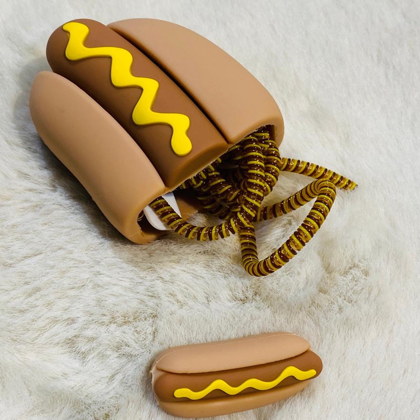 Hot Dog 18W/20W iPhone Charger Cover – Playful Protection with Cute Design