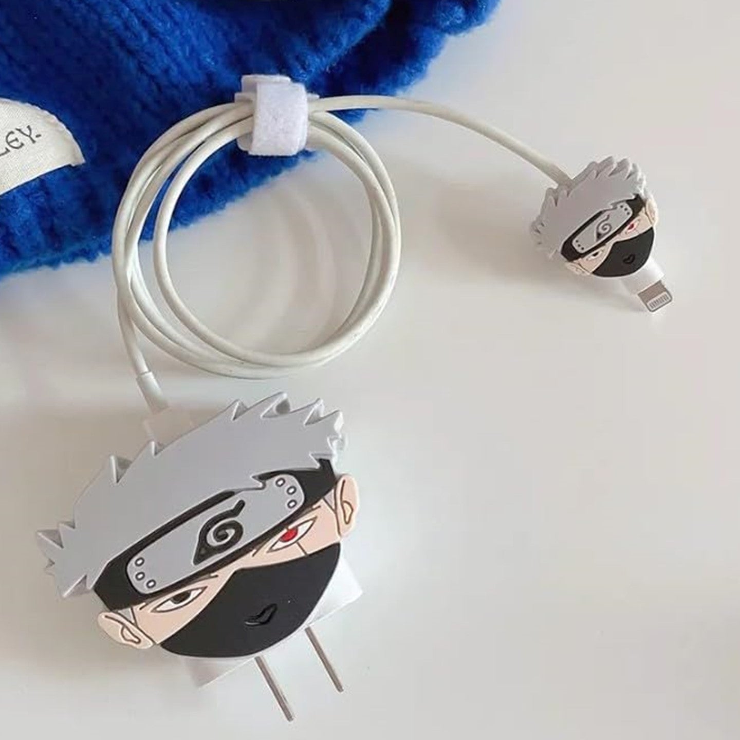 Kakashi 18W/20W iPhone Charger Cover – Playful Protection with Cute Design