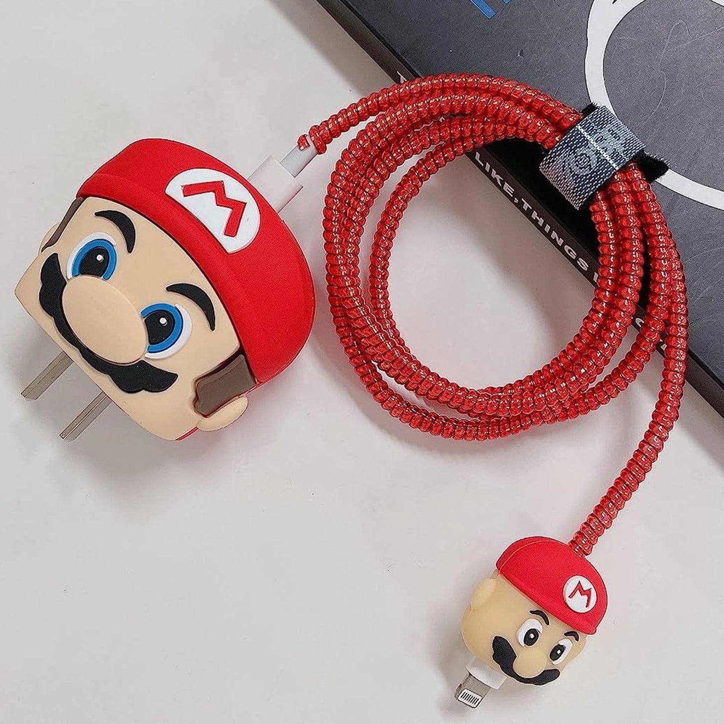 Mario 18W/20W iPhone Charger Cover – Playful Protection with Cute Design