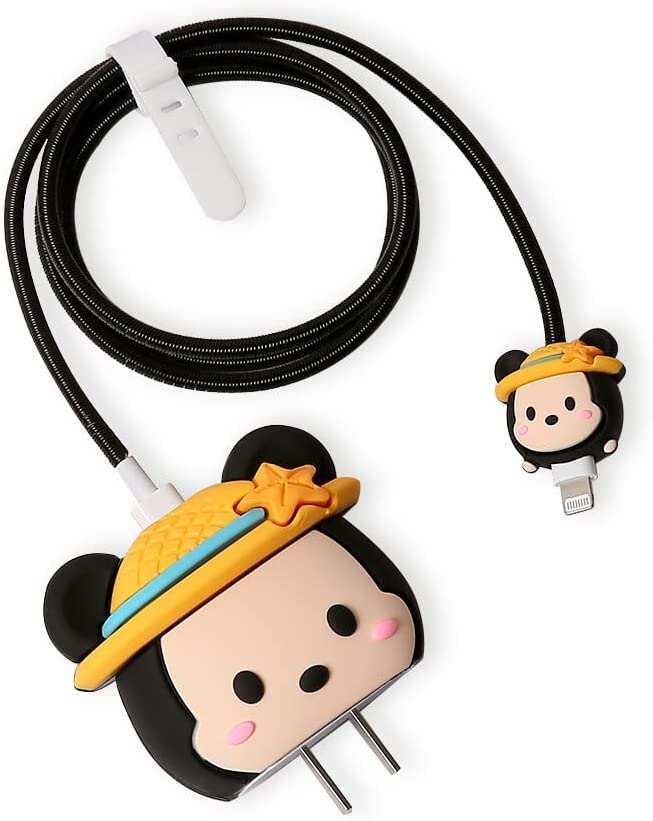 Minnie Mouse Star Cap 18W/20W iPhone Charger Cover – Playful Protection with Cute Design