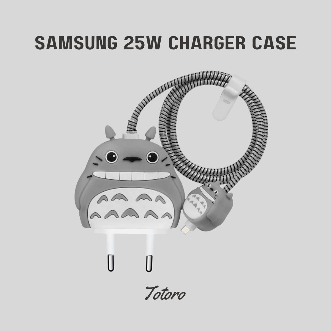 Totoro Samsung 25W Charger Cover – Playful Protection with Fun Twist