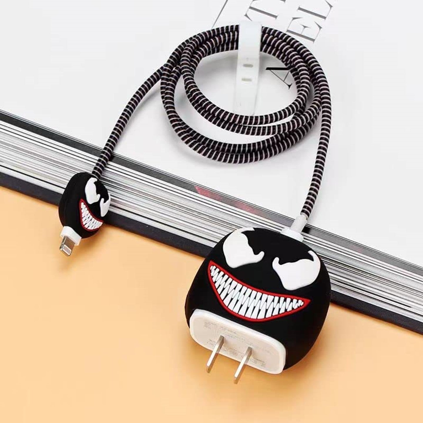 Venom 18W/20W iPhone Charger Cover – Playful Protection with Cute Design