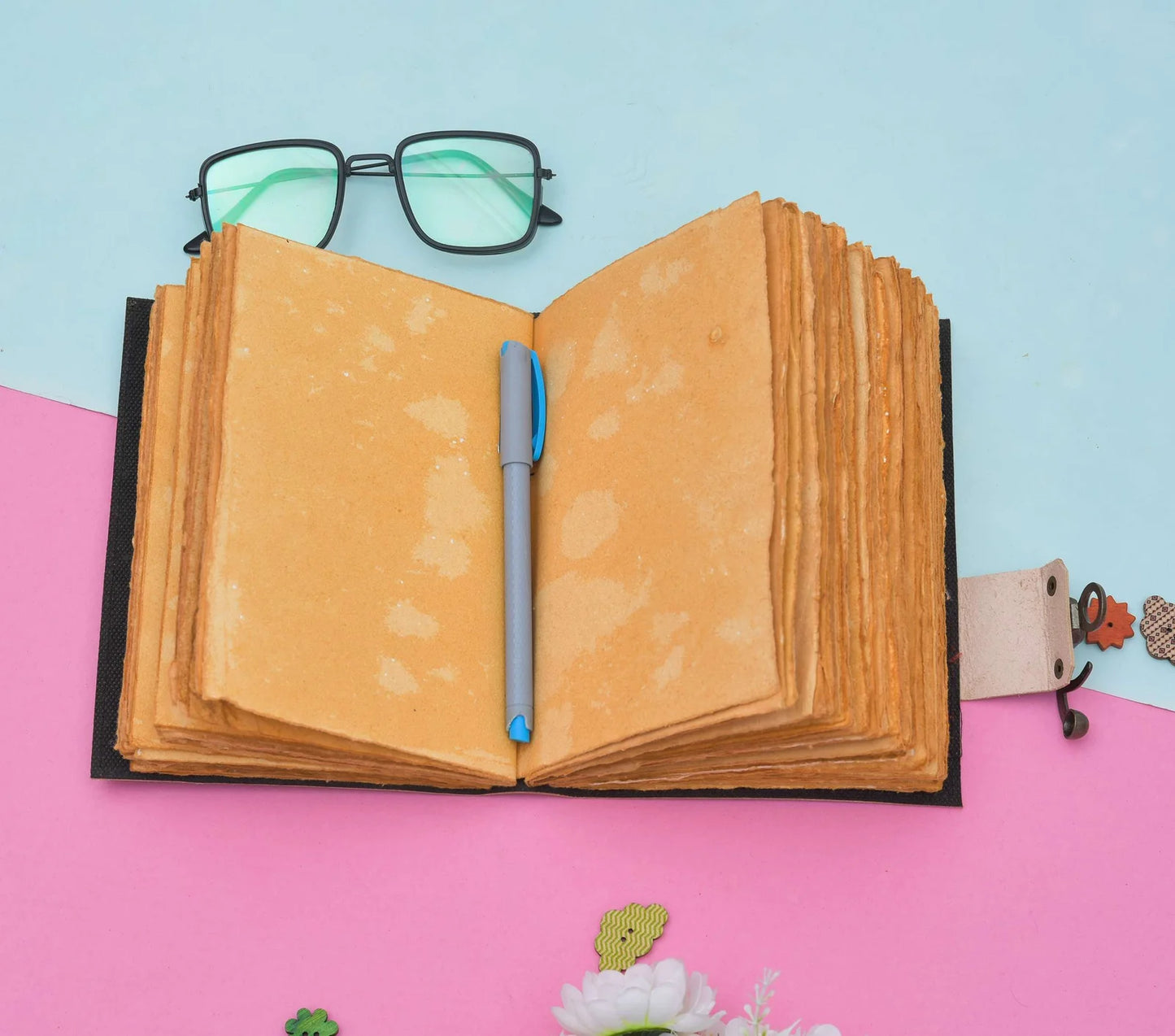 Plam Leather Journal