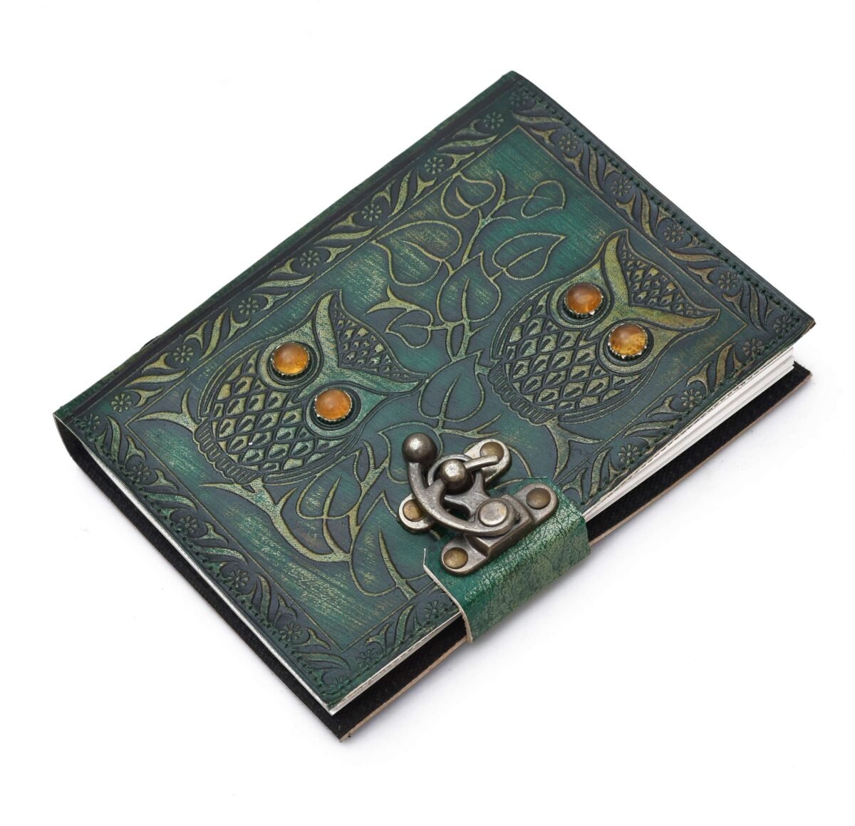 Wisdom Of Owls Leather Journal