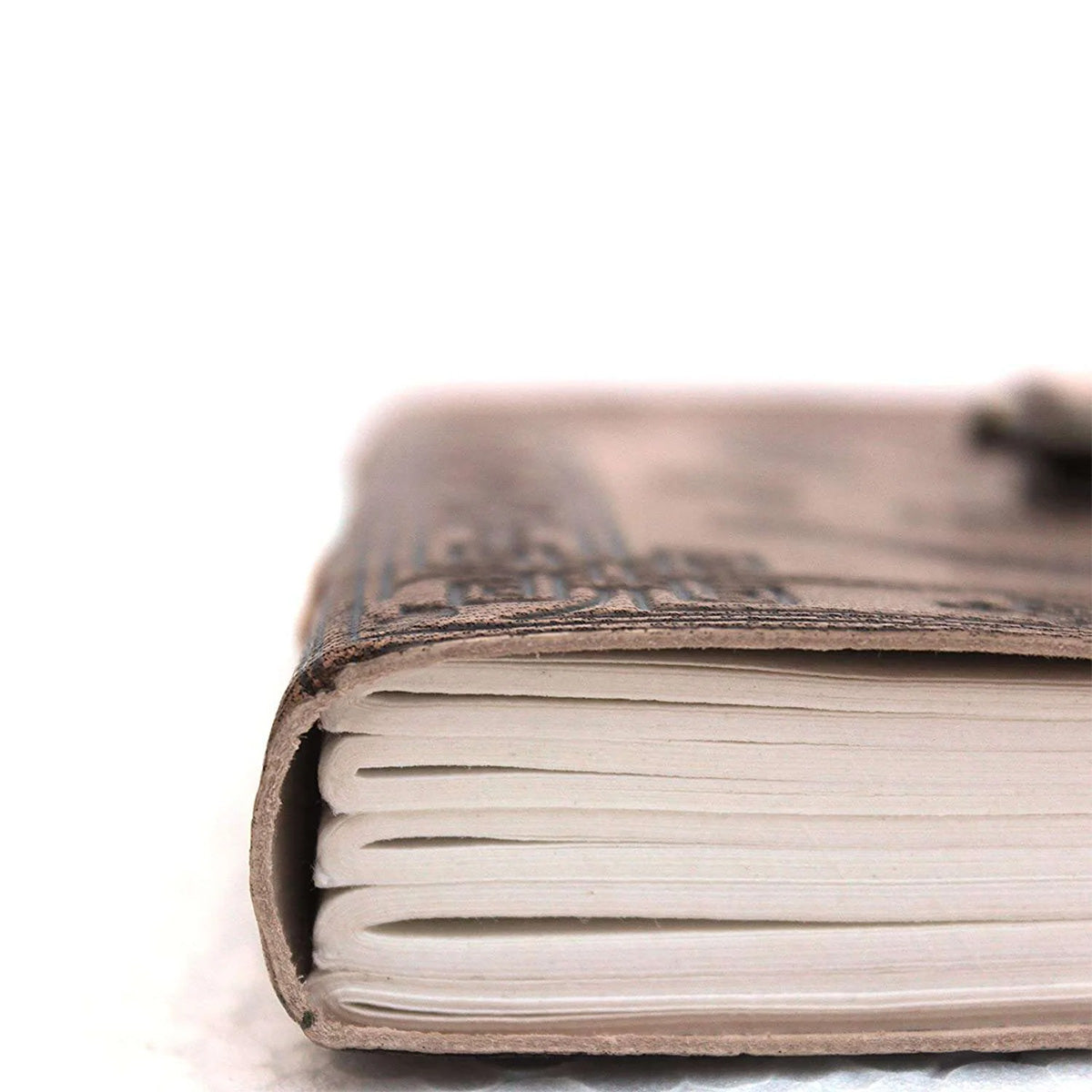 Dreamcatcher Owl Leather Journal