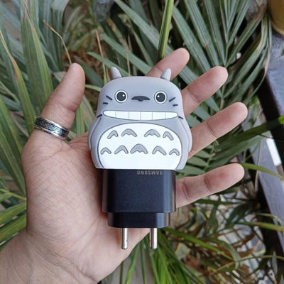 Totoro Samsung 25W Charger Cover – Playful Protection with Fun Twist