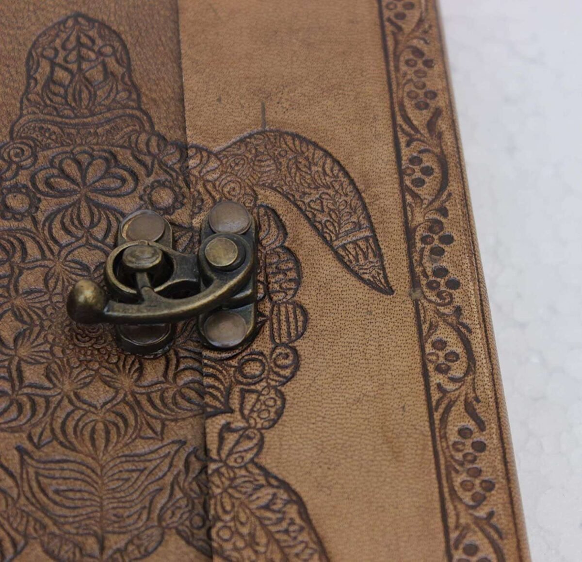 Tortoise Leather Journal