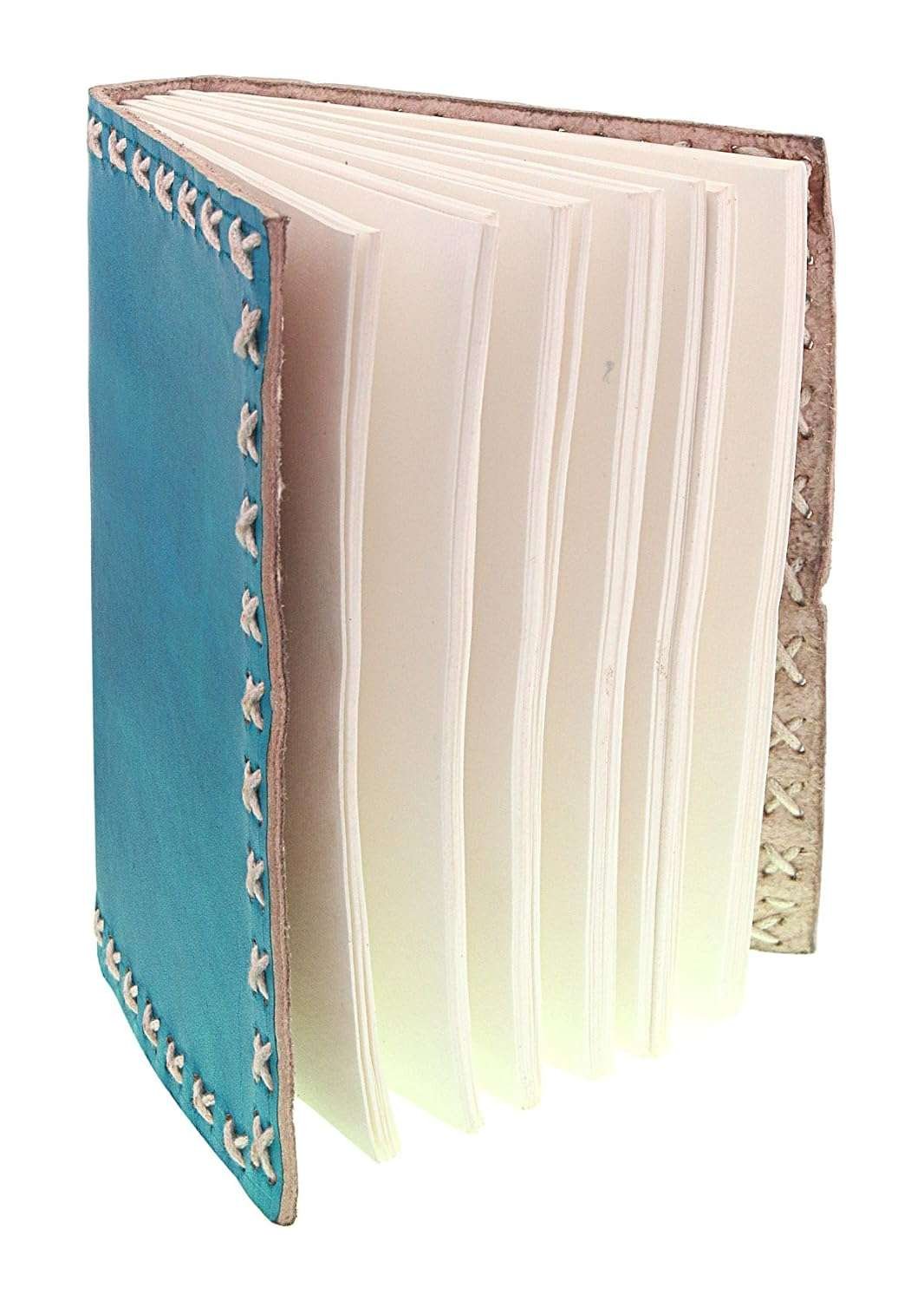 Teal-Blue Leather Journal