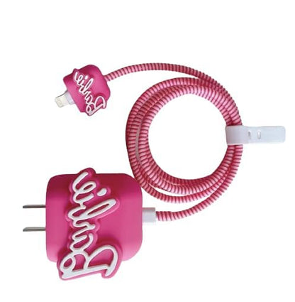 Barbie 18W/20W iPhone Charger Cover – Stylish Silicone Protection with Iconic Charm | FunkiIndia