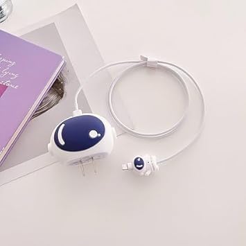 White Astronaut 18W/20W iPhone Charger Cover – Playful Protection with Cute Design