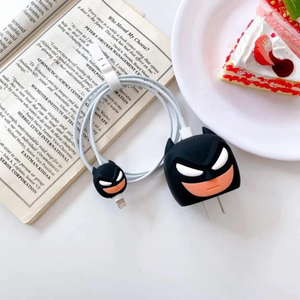 Batman 18W/20W iPhone Charger Cover – Playful Protection with Cute Design