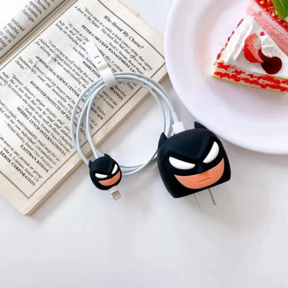 Batman 18W/20W iPhone Charger Cover – Playful Protection with Cute Design