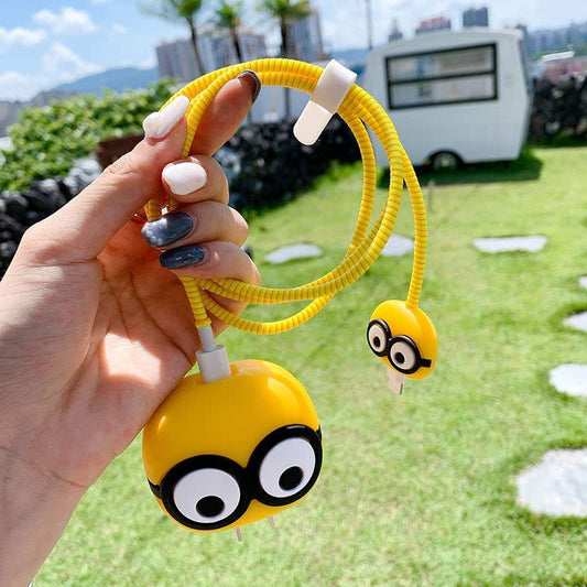 Minion Henchman 18W/20W iPhone Charger Cover – Playful Protection with Cute Design