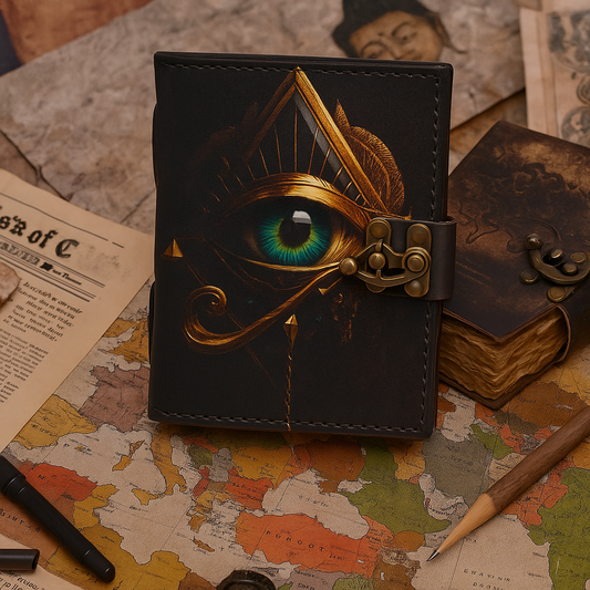 Enchanting Eye Leather Journal