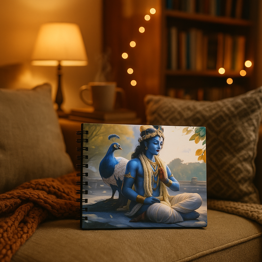Lord Krishna Style Notepad