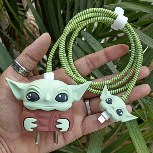 Baby Yoda 18W/20W iPhone Charger Cover – Playful Protection with Cute Design