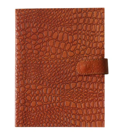 Crocodile Style Leather Journal
