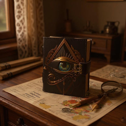 Enchanting Eye Leather Journal