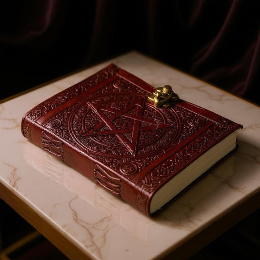 Pentagram Leather Journal