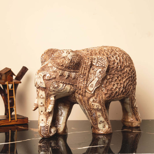 The Golden Elephant Statue
