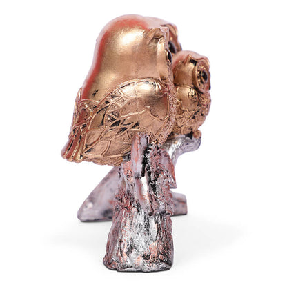 The Owl Tree Statue (Size: 4.5cm*23cm*15cm)