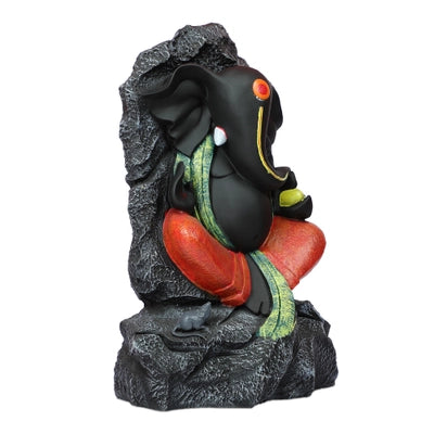 Black Ganesh Statue for home decor