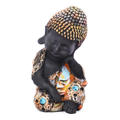 Small Buddha Statues for Home Decoration Design-3 (size: 9cm*14cm*20.5cm)