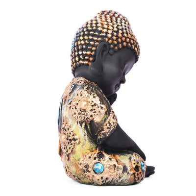 Small Buddha Statues for Home Decoration Design-3 (size: 9cm*14cm*20.5cm)