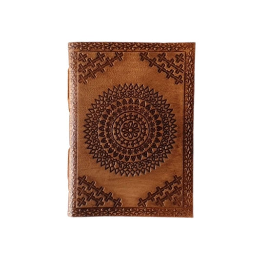 Mandala Leather Journal