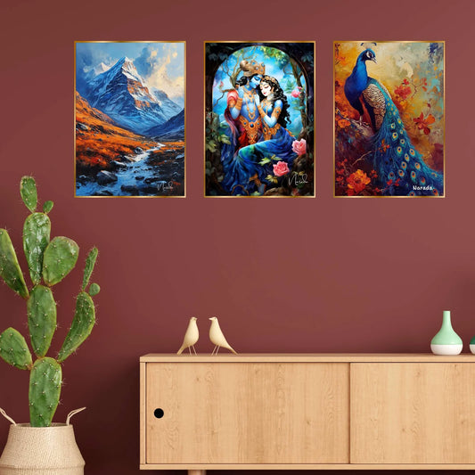 Elegant Golden Framed Wall Art