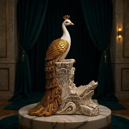 Royal Peacock Wine Bottle Holder