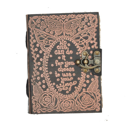 My Wings Leather Journal