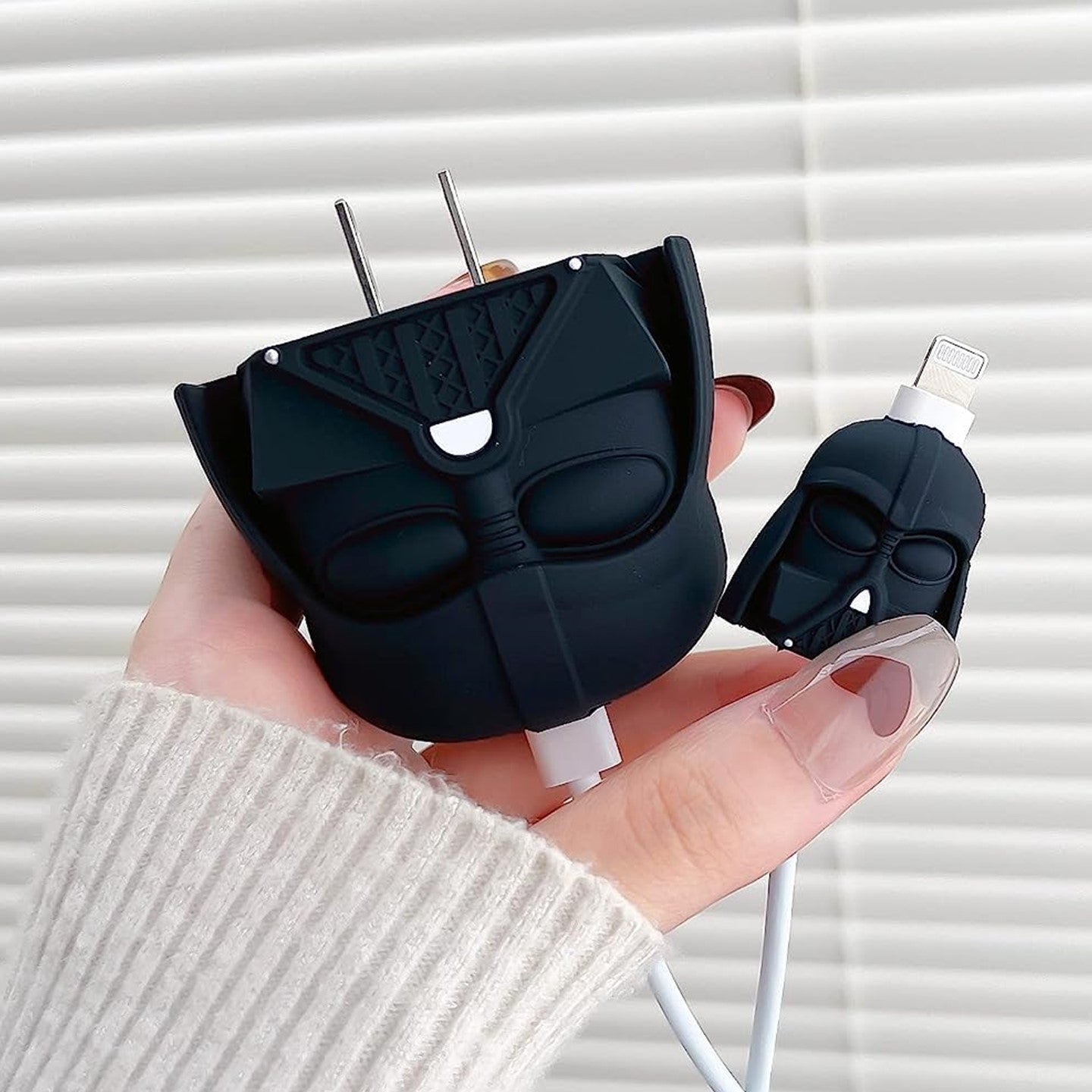 Darth Vader 18W/20W iPhone Charger Cover – Playful Protection with Cute Design