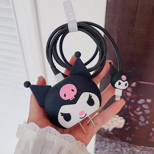Devil Kitty 18W/20W iPhone Charger Cover – Playful Protection with Cute Design