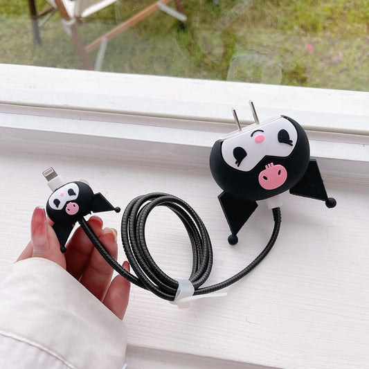 Devil Kitty 18W/20W iPhone Charger Cover – Playful Protection with Cute Design