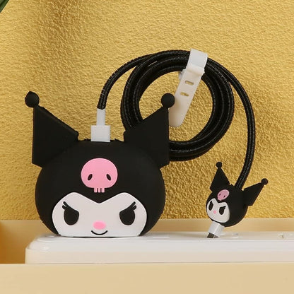 Devil Kitty 18W/20W iPhone Charger Cover – Playful Protection with Cute Design