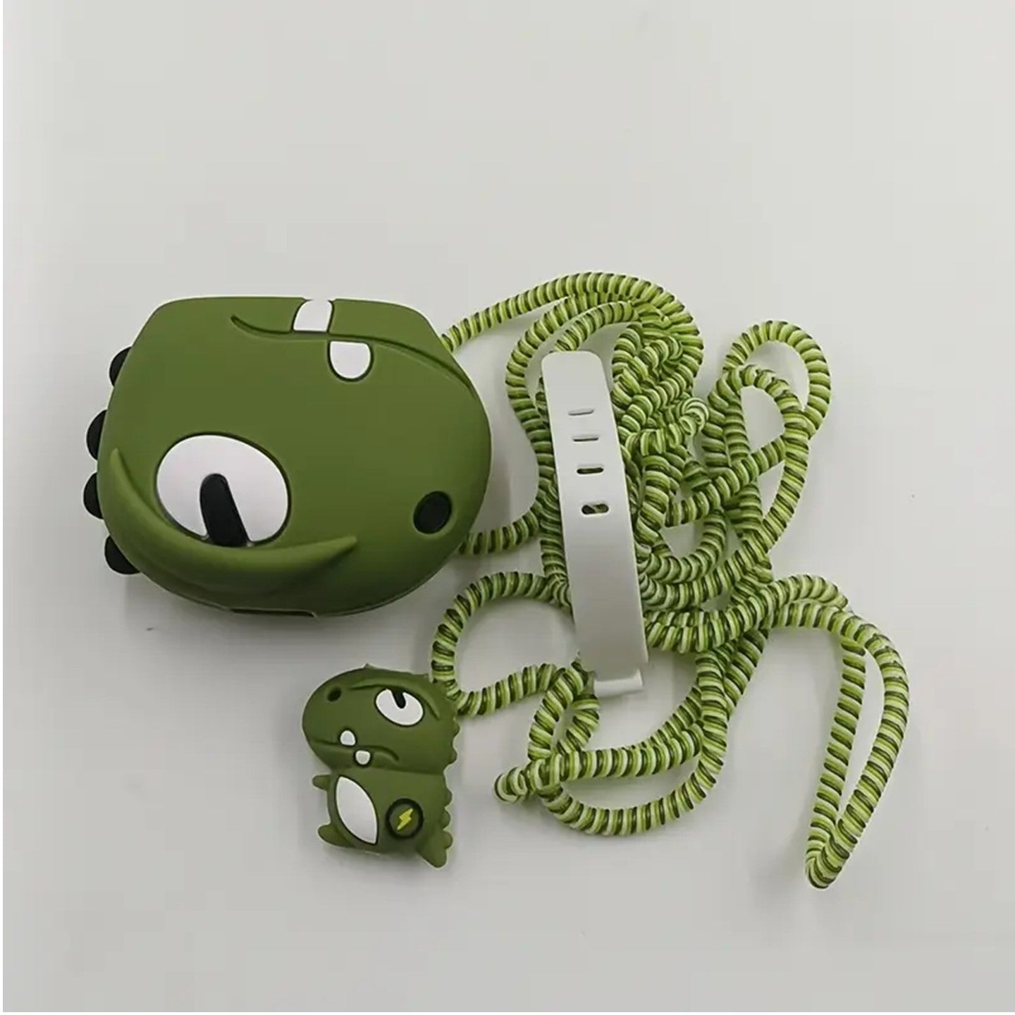 Dino Head  18W/20W iPhone Charger Cover – Playful Protection with Cute Design