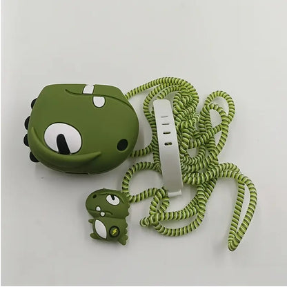 Dino Head  18W/20W iPhone Charger Cover – Playful Protection with Cute Design