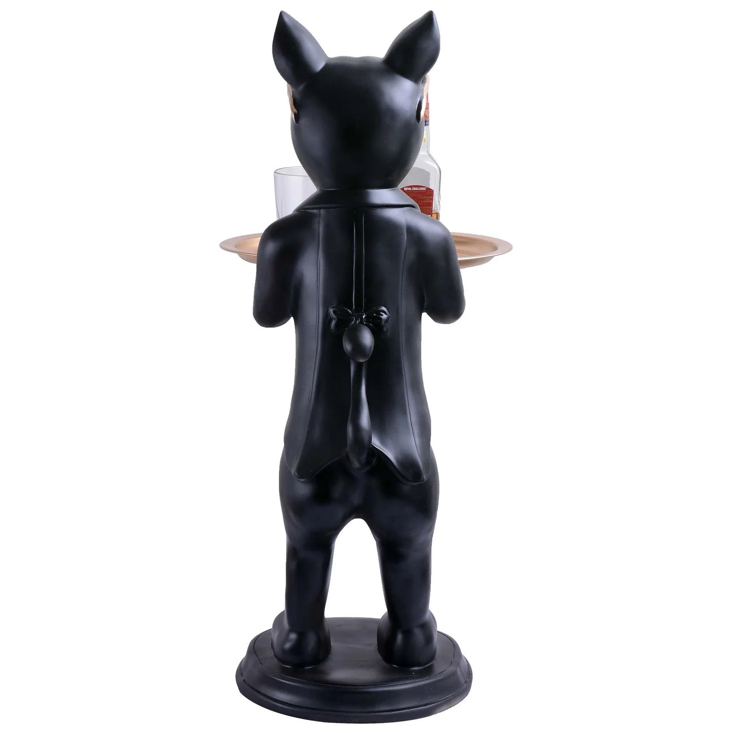 Cool Dog Showpiece with Plate for Home Dcor Item | Kitchen,Bedroom,Office,Dinning Table Decorative Item