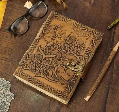 Wise Owl Leather Journal