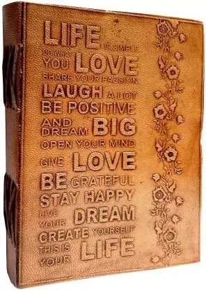 Love Life Leather Journal