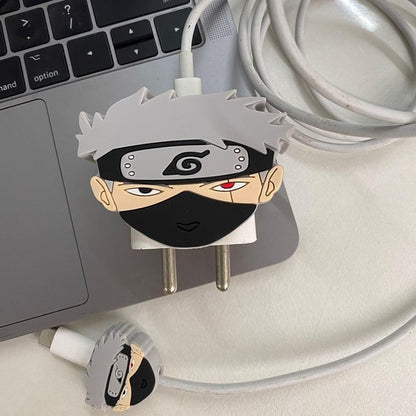 Kakashi 18W/20W iPhone Charger Cover – Playful Protection with Cute Design