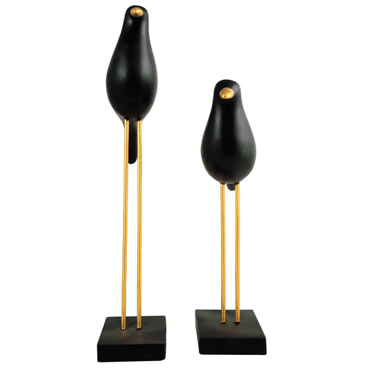 Sparrow Bird Home Decor showpiece on Iron Stand