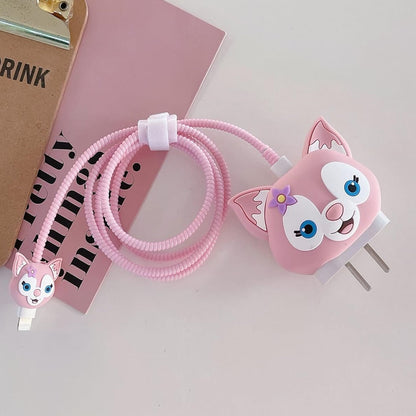 LinaBell 18W/20W iPhone Charger Cover – Playful Protection with Cute Design