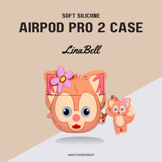 LinaBell AirPods Pro Silicone Cover – Playful Protection with Cute Design